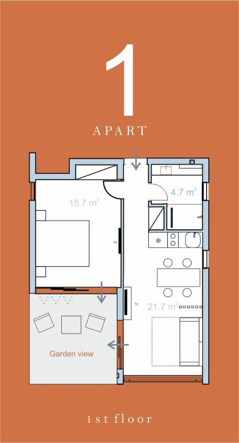 Sea Sun Apartments マスリニカ エクステリア 写真