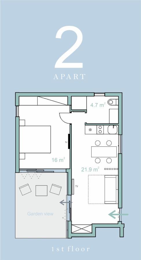 Sea Sun Apartments マスリニカ エクステリア 写真